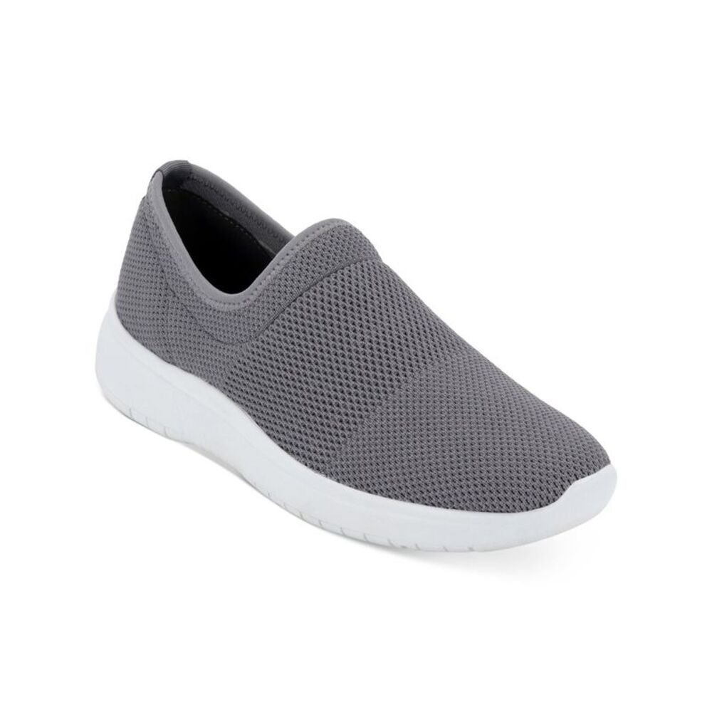 AQUA COLLEGE Womens Gray 1/2" Platform Kady Wedge Athletic Sneakers 9.5 M